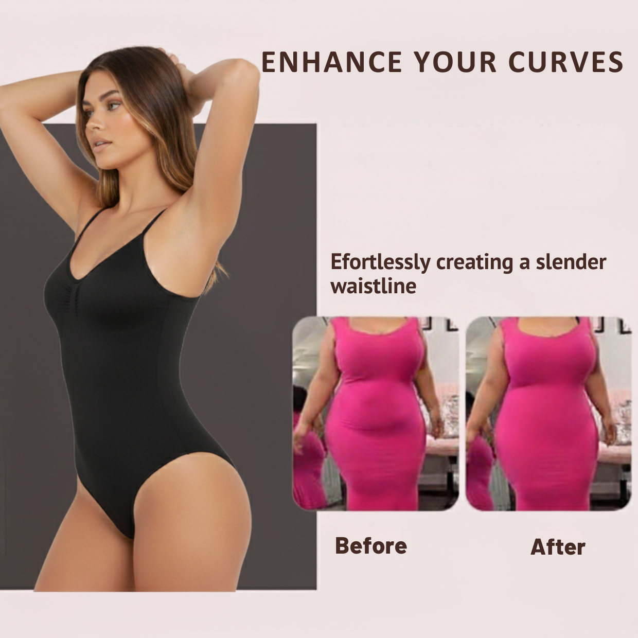 Ezvara™Tummy Control Bodysuit