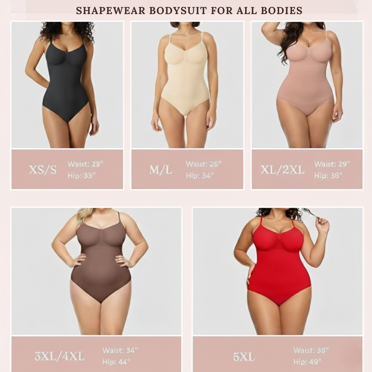 Ezvara™Tummy Control Bodysuit