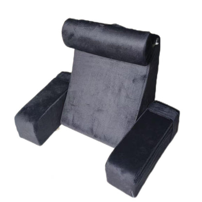 Ergonomic Memory Foam Reading Pillow with Lumbar Support