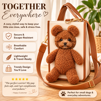 Ezvara™Teddy Handbag Pet Carrier