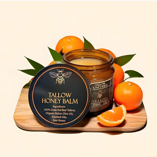 Ezvara™Organic Grass-Fed Tallow & Raw Honey Balm