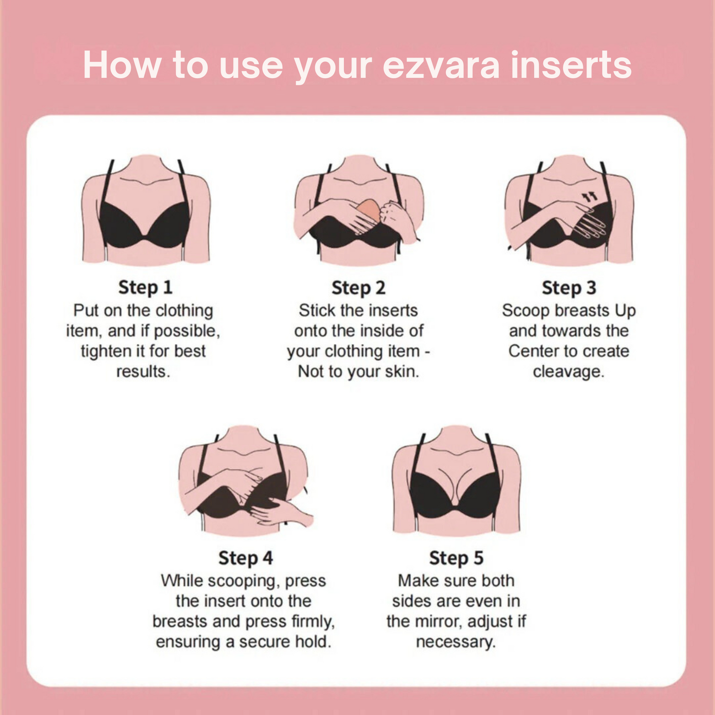 Ezvara™ Boosting Non-Adhesive Sticky Pads