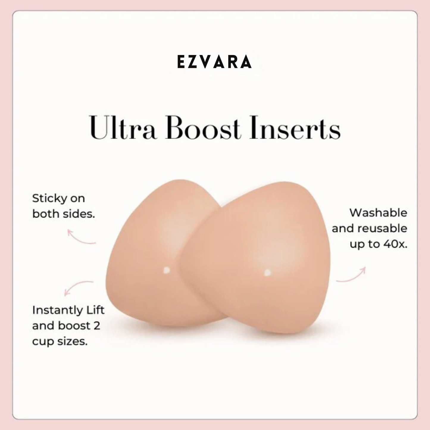 Ezvara™ Boosting Non-Adhesive Sticky Pads