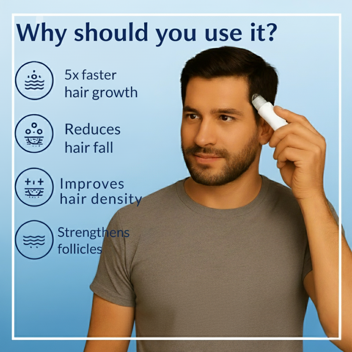 Ezvara™ Hair Growth Roll-On