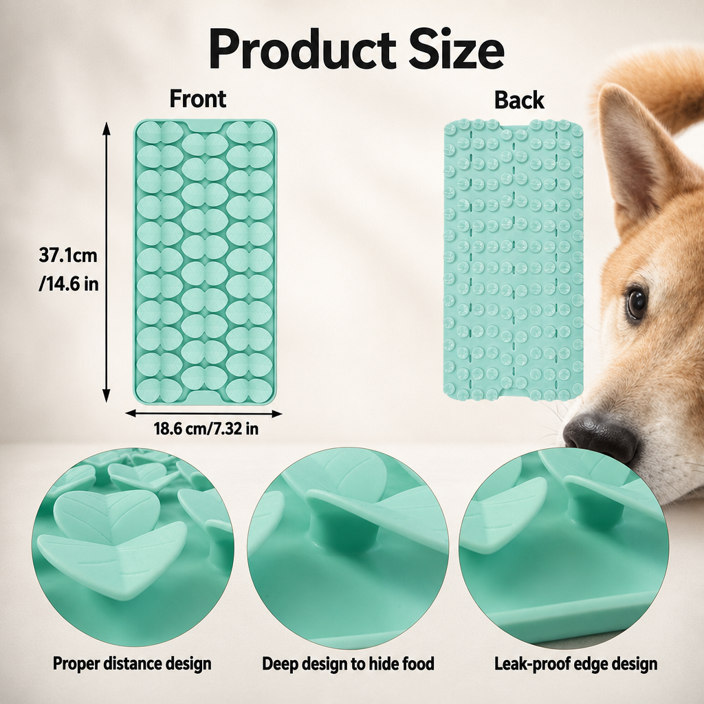 Ezvara™ Calming Slow-Feeder Mat