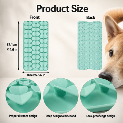 Ezvara™ Calming Slow-Feeder Mat