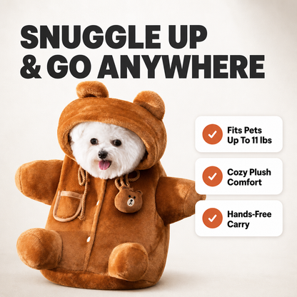 Ezvara™ CuddleBear Pet Carrier