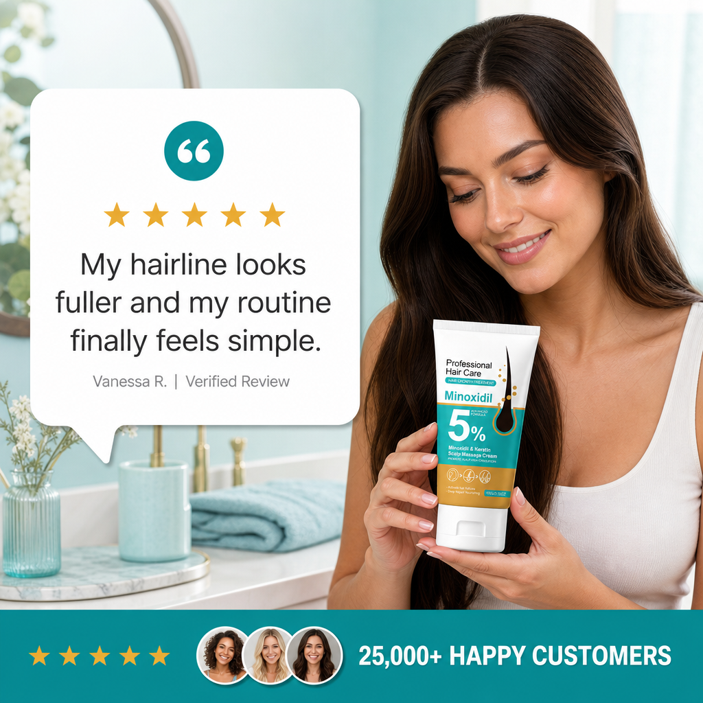 Ezvara™ Minoxidil 5% Scalp Cream
