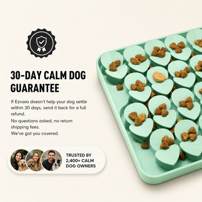 Ezvara™ Calming Slow-Feeder Mat