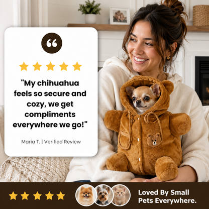 Ezvara™ CuddleBear Pet Carrier